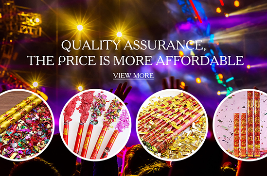 Jinxin Confetti ( confetti Canon manufacture ) is here at your service anytime, more importantly we are continuously equipping ourselves to keep leading position in market. And we are sure we can. Let's win-win together.
