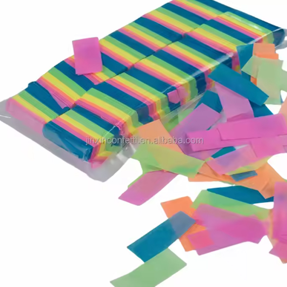 UV Paper Confetti Tissue Streamers Versatile Holiday Celebration Decor Halloween New Year Easter Graduation Ramadan Christmas