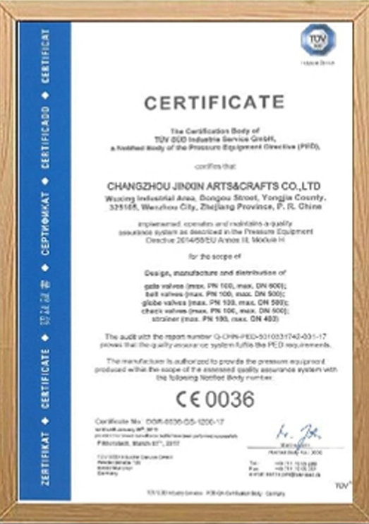 Certificates