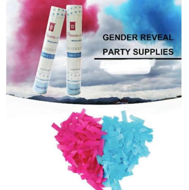 Powder party popper Gender Reveal