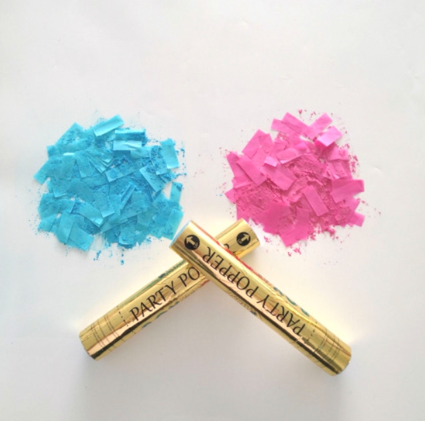 Personalized Gender Reveal Confetti Cannon