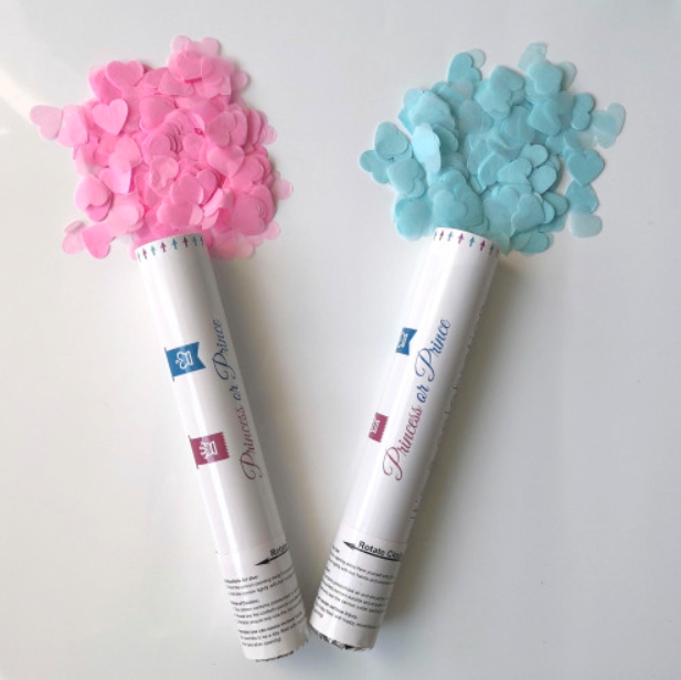 Gender Reveal Confetti Cannon