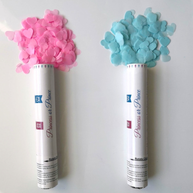Gender Reveal Confetti Cannon