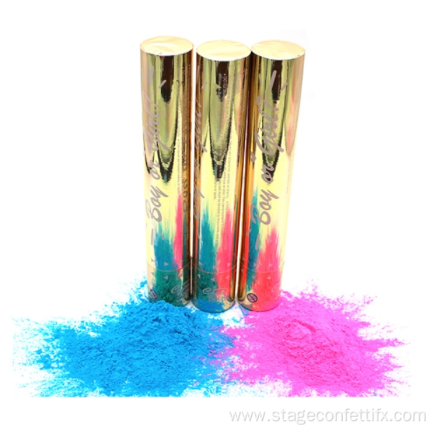 Party Items Personalized Handheld Biodegradable Gold