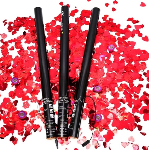Eco Friendly Electric Confetti Shooter Cannon