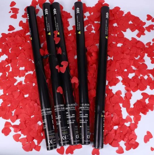 Eco Friendly Electric Confetti Shooter Cannon