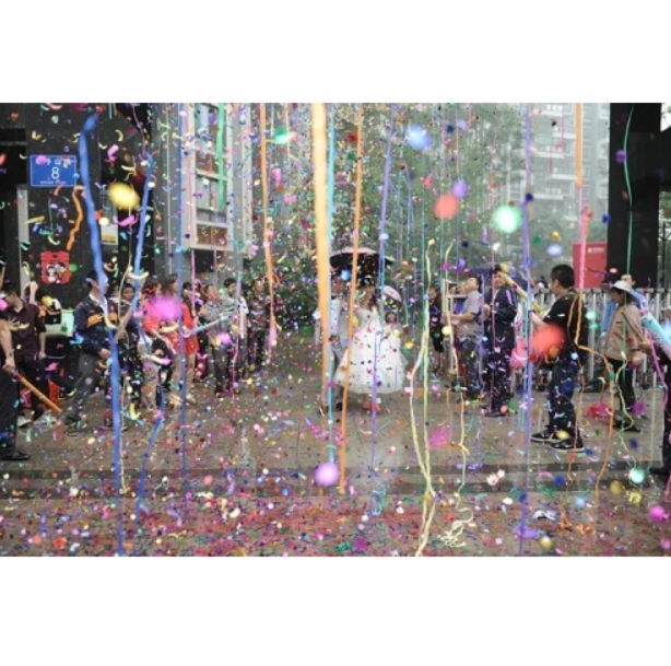 Shock wave Biodegradable Confetti Cannon