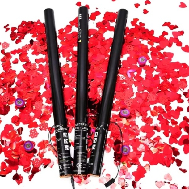 Electric Confetti Shooter Love filler Cannon