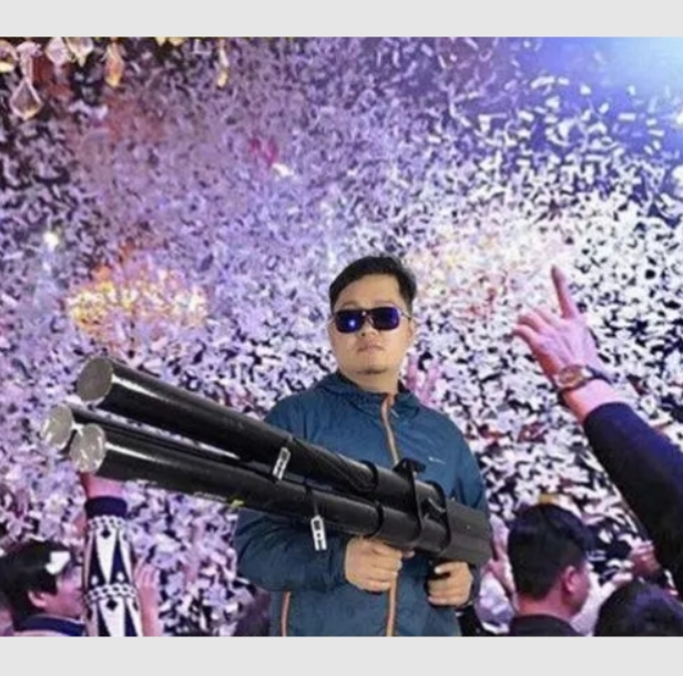 Electric Paper confetti cannon confetti gun