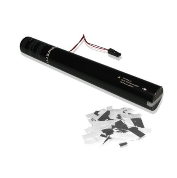 40cm Electric Silver Confetti Popper Shooter