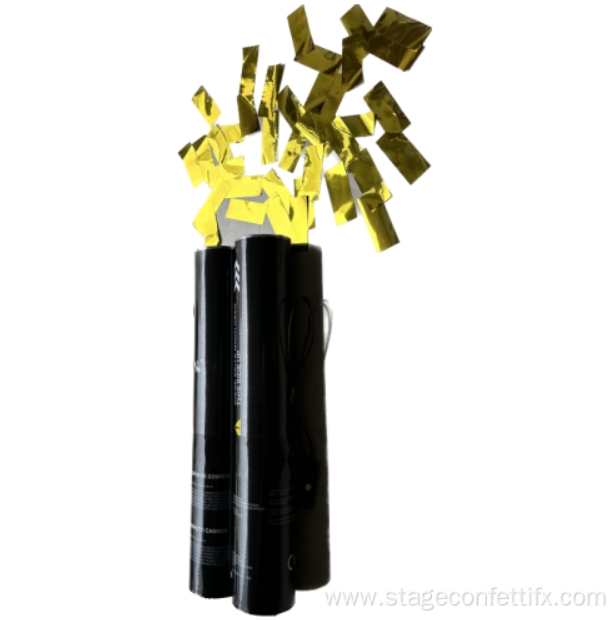 Handheld electric paper confetti gun