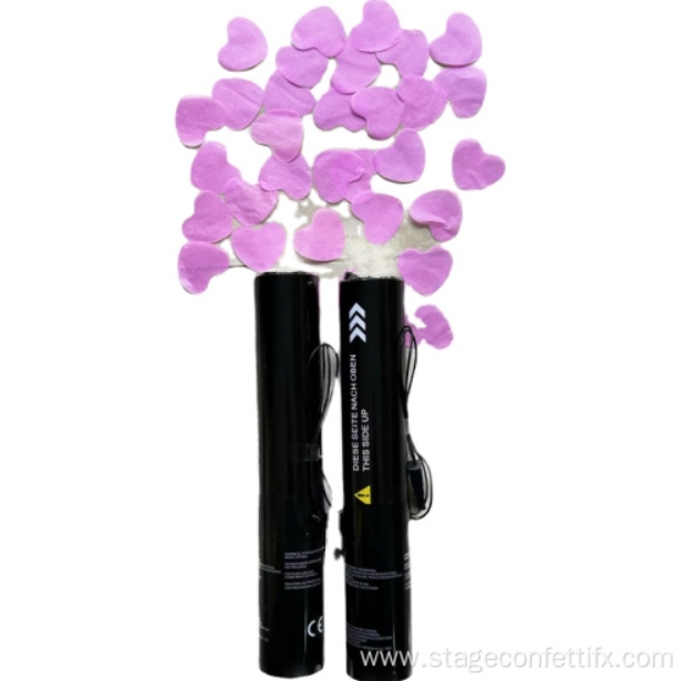 Handheld electric paper confetti gun