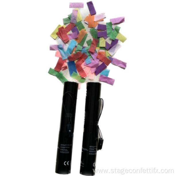 60/80CM electric confetti cannon stage party popper