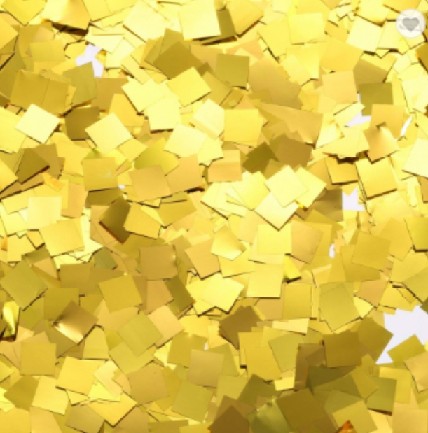 Gold star heart foil confetti wholesale