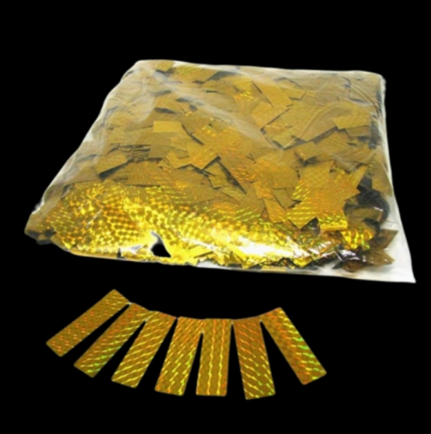 Bulk Pack Laser Metallic Confetti Rectangle