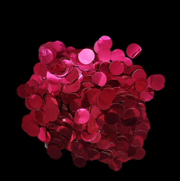 Min Round Metallic Confetti 10kg