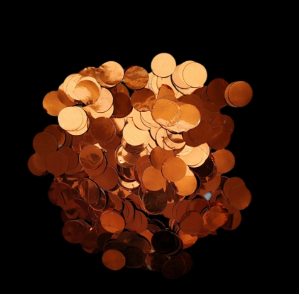 Min Round Metallic Confetti 10kg