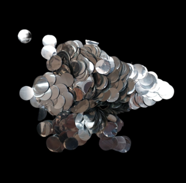 Min Round Metallic Confetti 10kg
