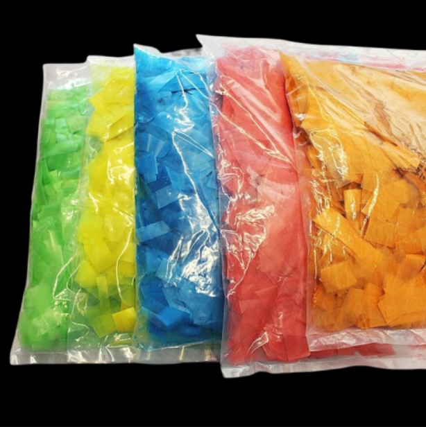 Rectangle Biodegradable Paper Confetti Bulk