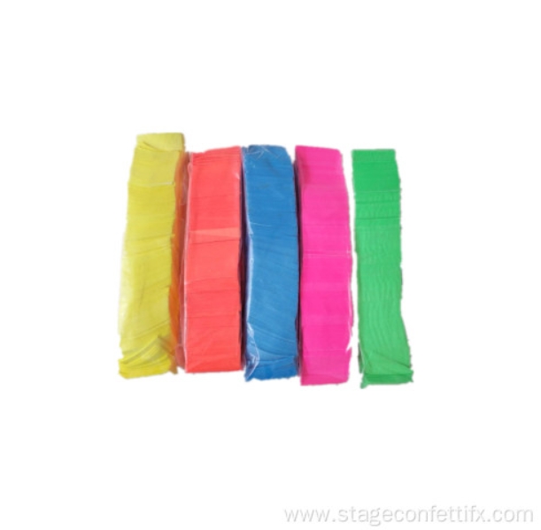 UV paper confetti tissue streamers for wedding