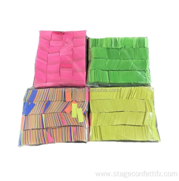 UV paper confetti tissue streamers for wedding