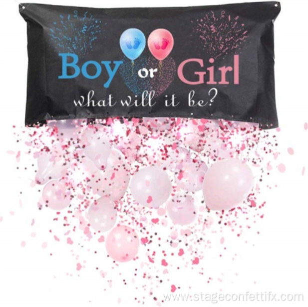 Baby Gender Reveal Balloon Drop Bag