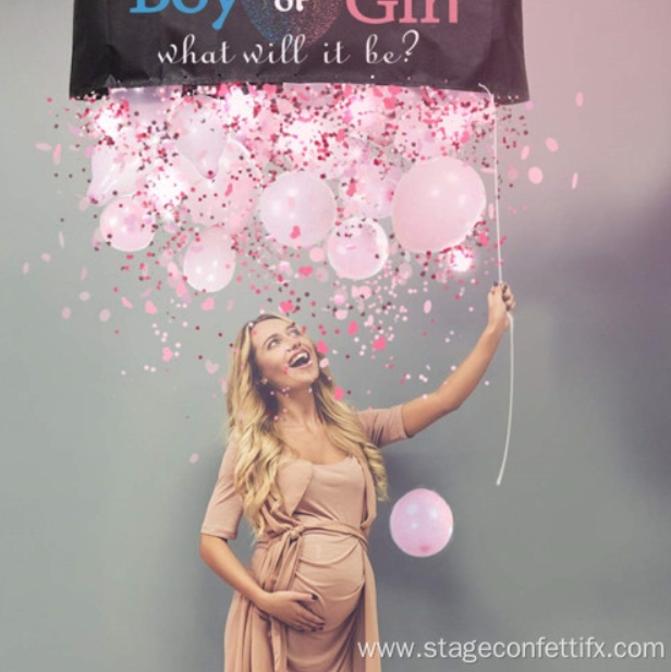 Baby Gender Reveal Balloon Drop Bag