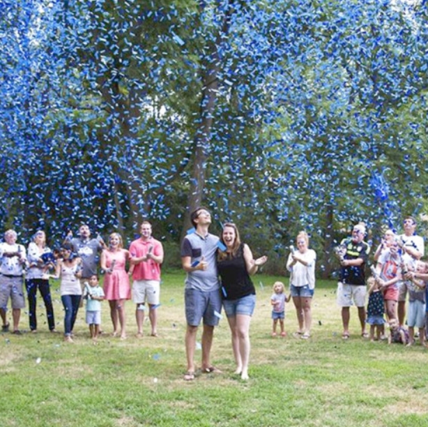 18'' Gender Reveal Confetti Powder Cannon