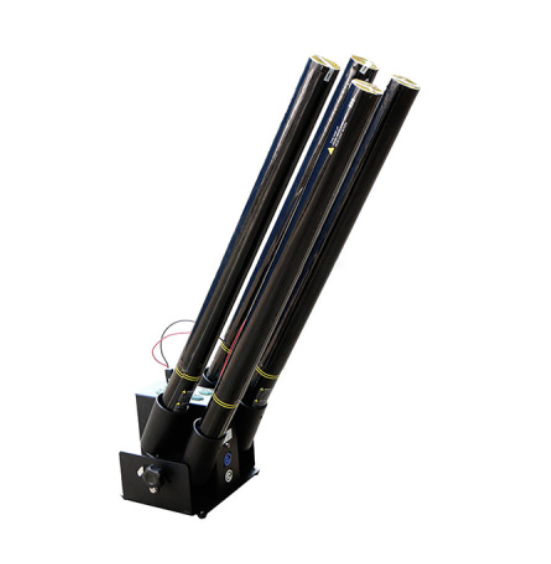 4 Head confetti cannon machine