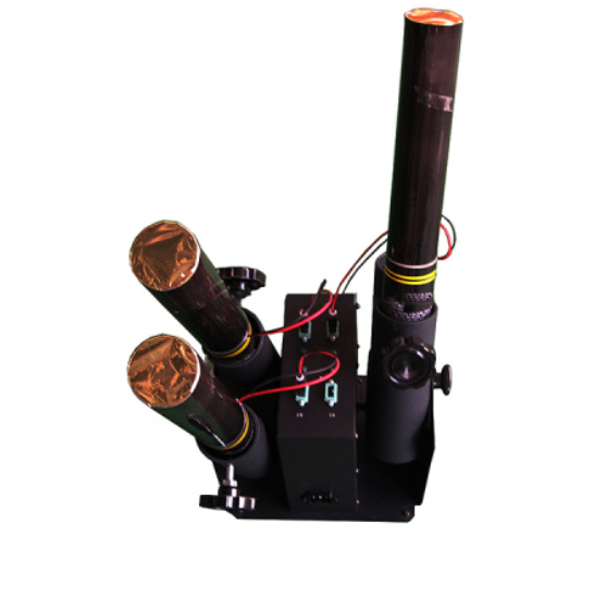 4 Head confetti cannon machine