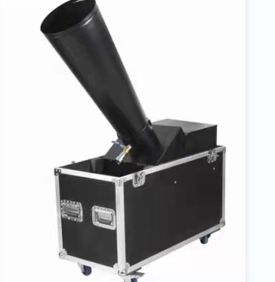 launcher machine with hand control CO2 blaster