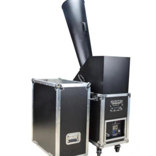 launcher machine with hand control CO2 blaster