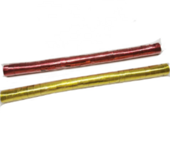 Gold silver Metallic party Confetti Streamers
