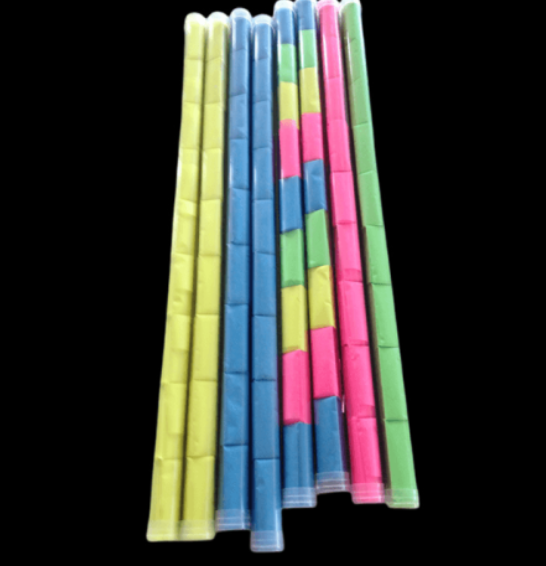 Different Color Confetti Packing In Tube