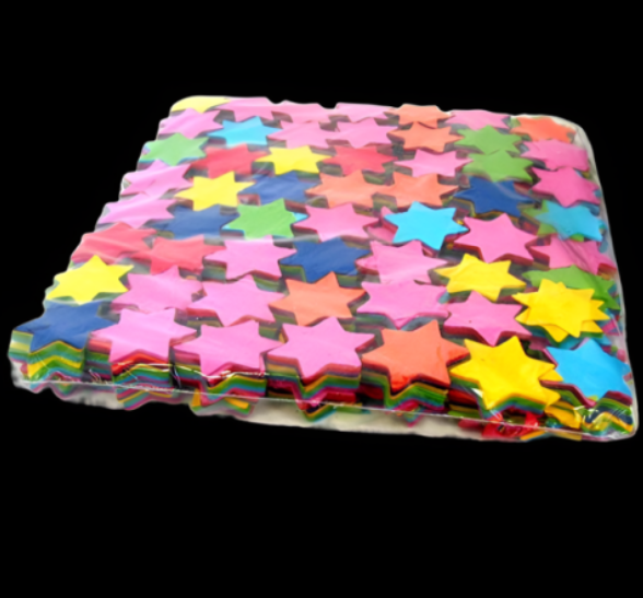 Star Shaped Paper Confetti