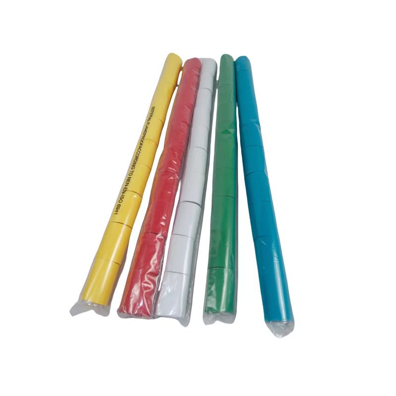Different Color Confetti Packing In Tube