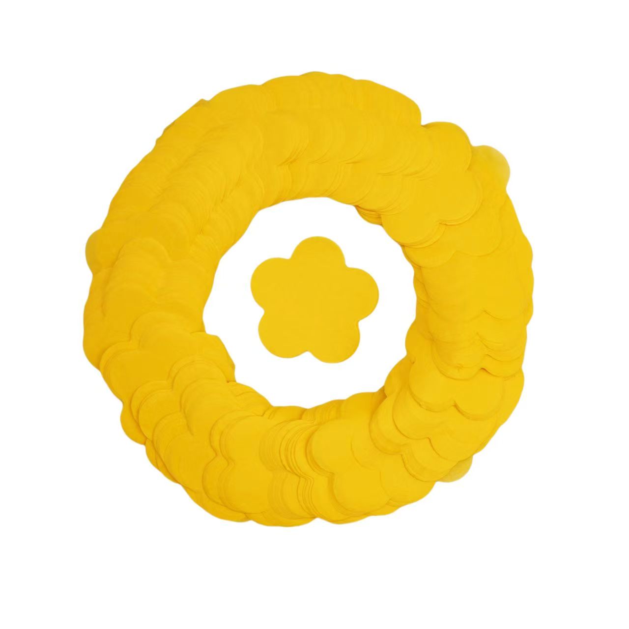 Flower Shaped Paper Confetti