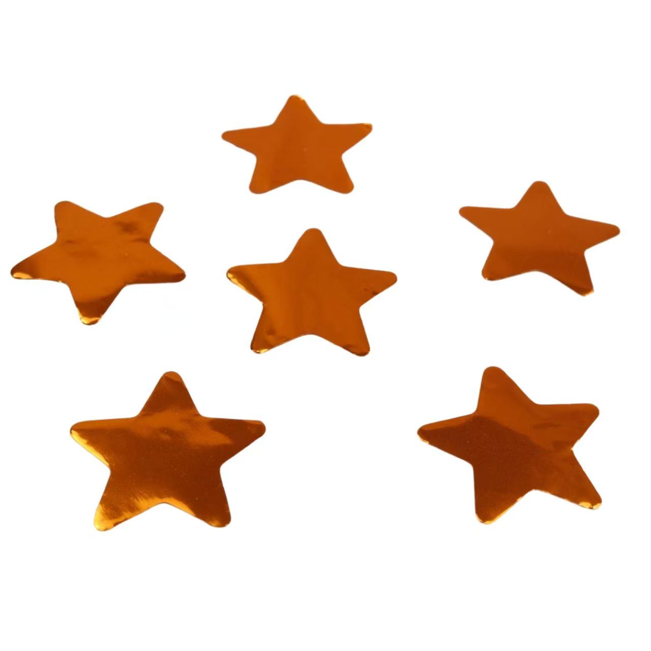 Star-shaped Metallic Confetti