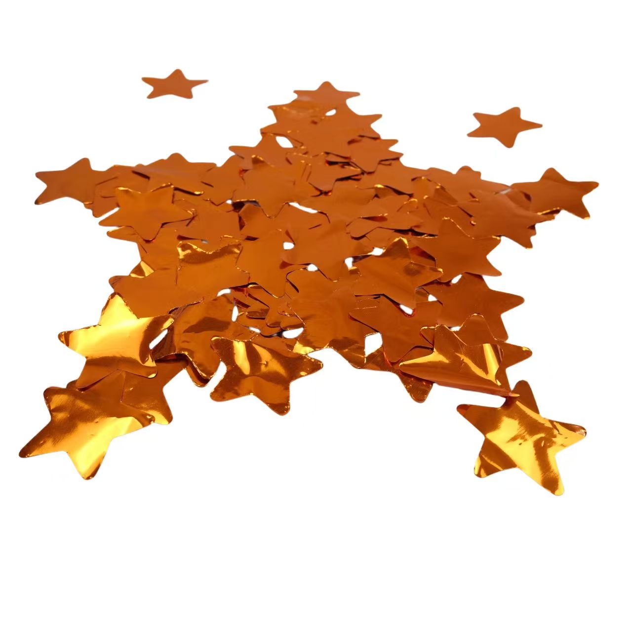 Star-shaped Metallic Confetti