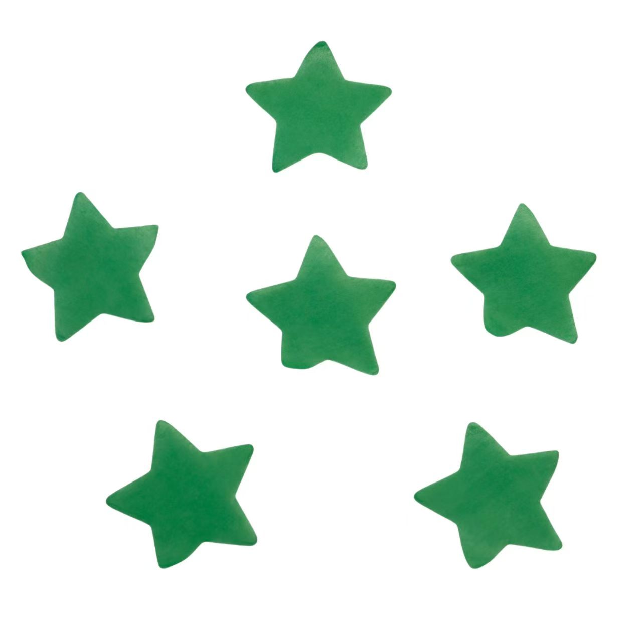 Green Star-Shaped Confetti
