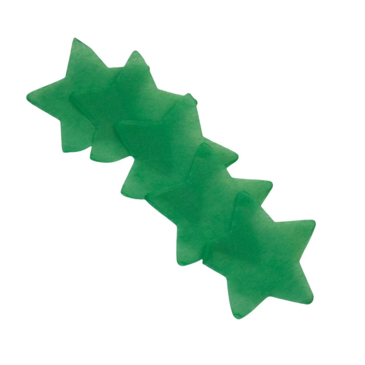 Green Star-Shaped Confetti