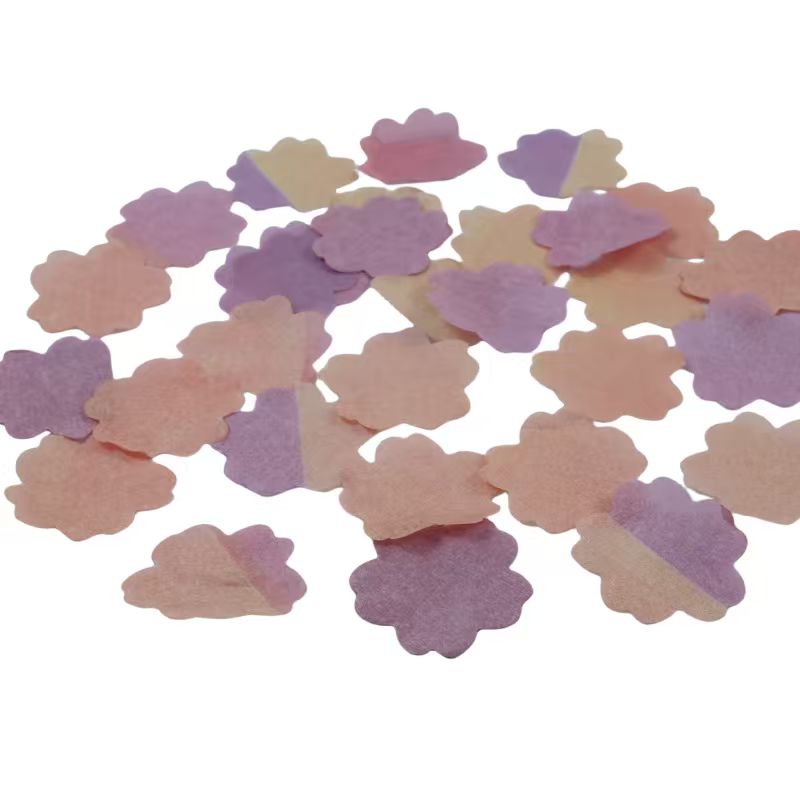 Flower Shape Metallic Confetti
