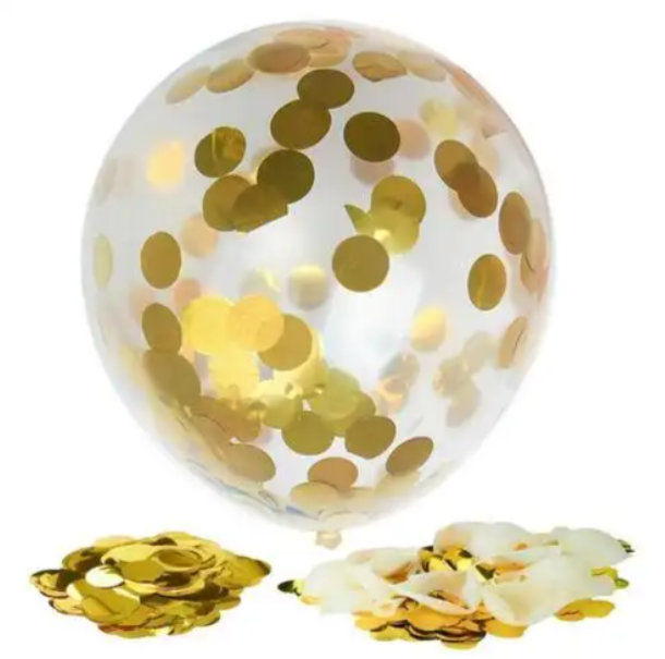 Min Round Metallic Confetti 10kg