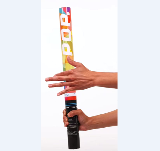Powder Tube Smoke Confetti Cannon