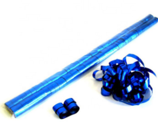 Blue metallic streamers 1.5X10m