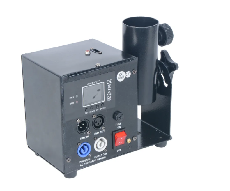 Single launcher DMX electric confetti machine