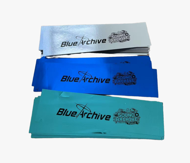 Colorful long-strip printed confetti