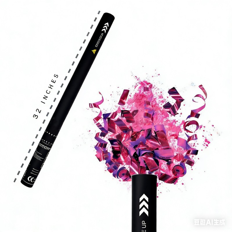 Gender reveal party cannon  80cm (Handheld )